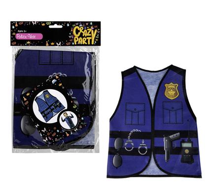 DRESS UP COSTUME POLICE VEST