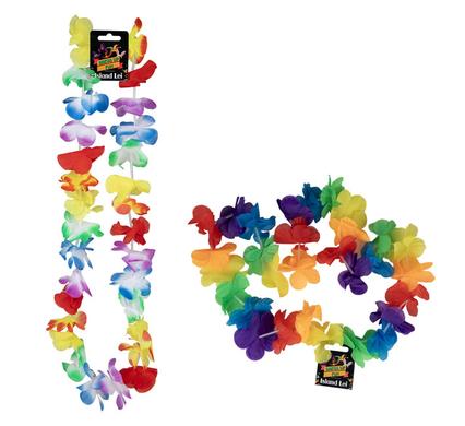 DRESS UP MULTI-COLOUR FLOWER LEI
