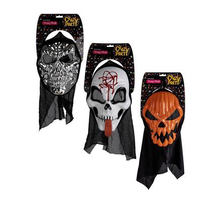 DRESS UP SCARY MASK ASSTD