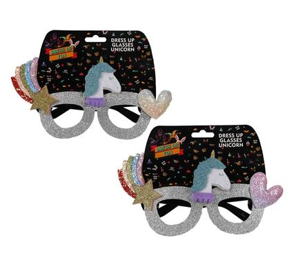 DRESS UP GLASSES UNICORN