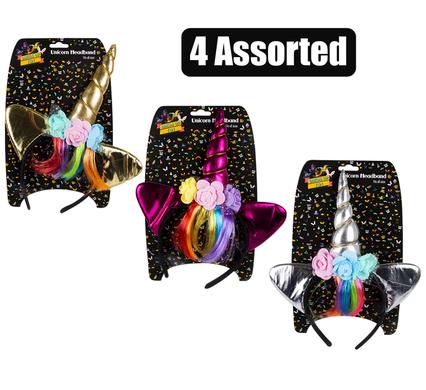 DRESS UP HEADBAND UNICORN