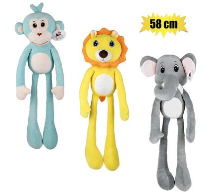 PLUSH ANIMAL 58cm W/ LONG ARMS & LEGS