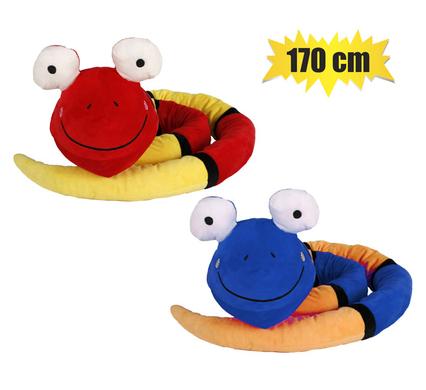 PLUSH SNAKE ANIMATED BIG EYES 170cm