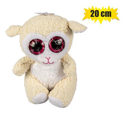 PLUSH ANIMAL SHEEP BIG EYES 20cm