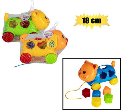 BABY PULL ALONG SHAPE SORTER 18cm