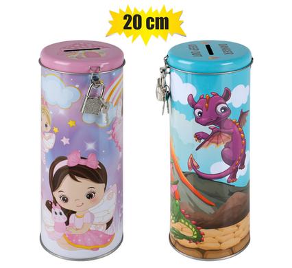 MONEY-BANK TIN ASSTD 20.5X7.5CM