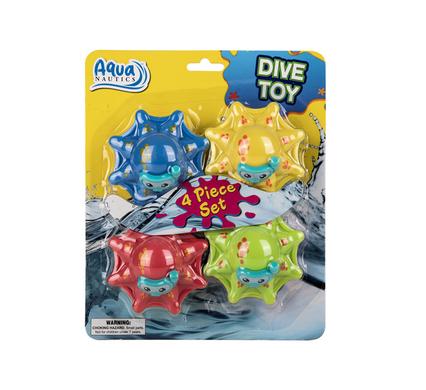 WATER DIVE TOYS 4PC