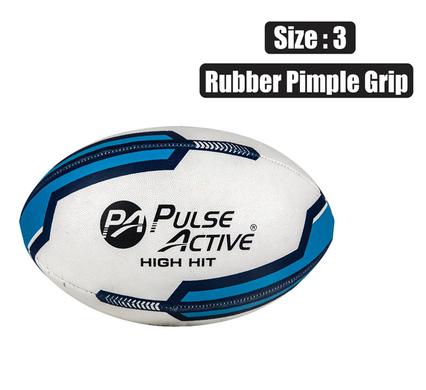 BALL RUGBY SIZE-3 RUBBER PIMPLE GRIP