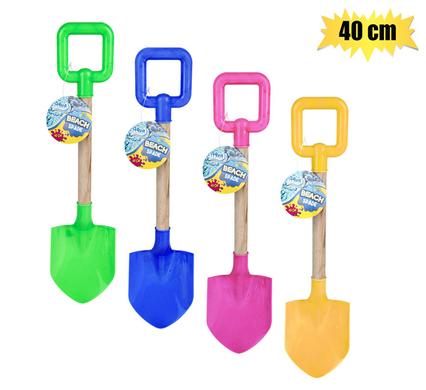 BEACH SPADE WOODEN HANDLE 40cm