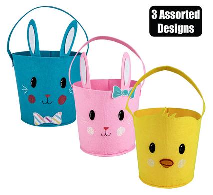 EASTER HUNT NOVELTY BASKET ASSTD