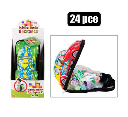 BUILDING BLOCKS BACK PACK 24pc