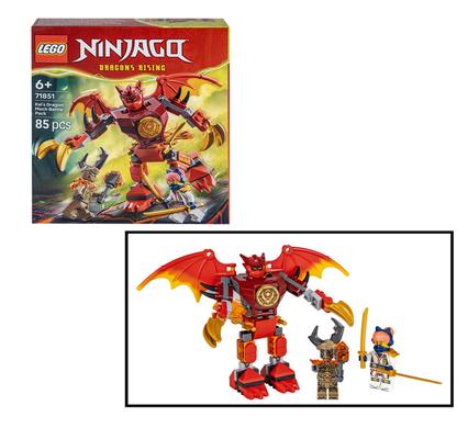 LEGO 71851 KAI'S DRAGON MECH BATTLE PACK