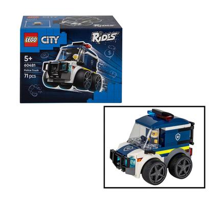 LEGO 60481 RIDES POLICE TRUCK