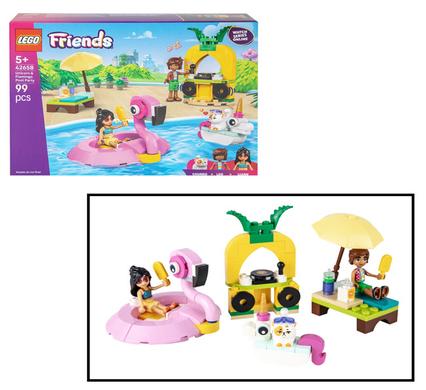 LEGO 42658 UNICORN & FLAMINGO POOL PARTY