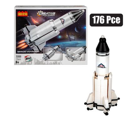 BUILDING BLOCKS COGO SPACE 176PCS