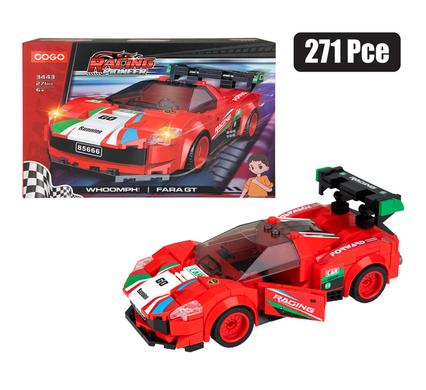 BUILDING BLOCKS COGO RACING CAR 271PCS