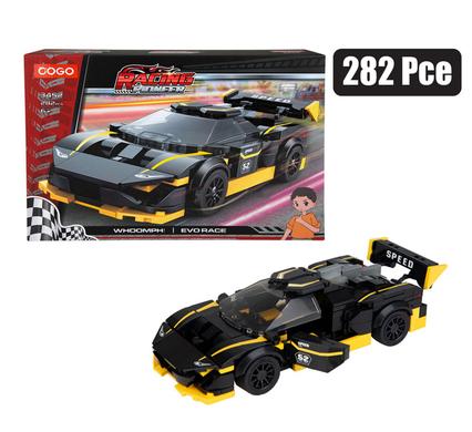 BUILDING BLOCKS COGO RACING CAR 282PCS
