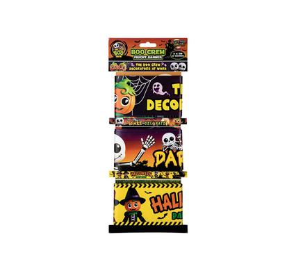 BOO CREW FRIGHT BANNER 3x3m 3PACK