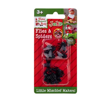 XMAS ELF FLIES & SPIDERS