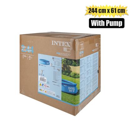 INTEX POOL EASI-SET (WITH PUMP) 244x61cm