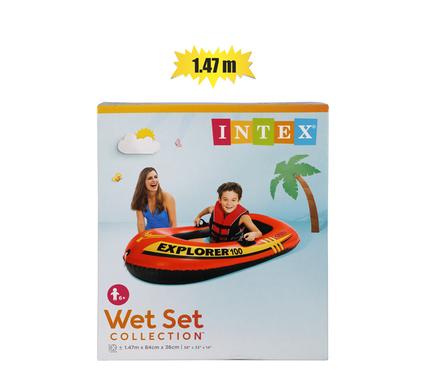 INTEX BOAT EXPLORER 100      147x84x36cm