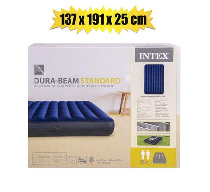 INTEX AIR-BED D/BEAM-DBL    137x191x25cm