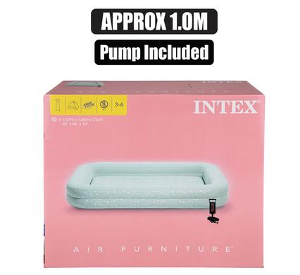 INTEX AIR-BED KIDZ TRAVEL W/PUMP