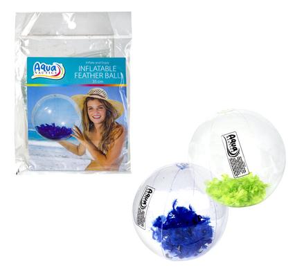AQUANAUTICS FEATHER BALL 35cm ASSTD