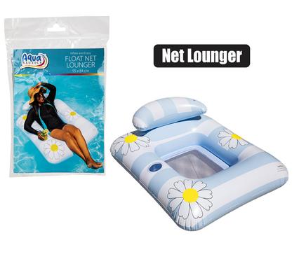 AQUANAUTICS FLOAT NET LOUNGER 95x84cm