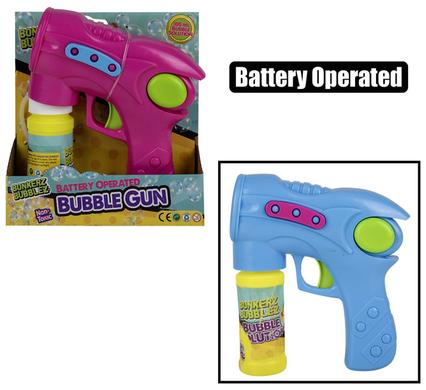 BUBBLE B/O BLASTER GUN ASSTD