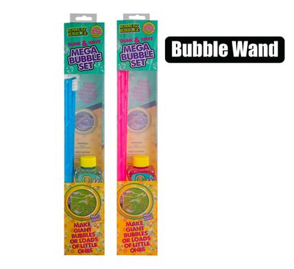 BUBBLE MEGA WAND WITH SOLUTION