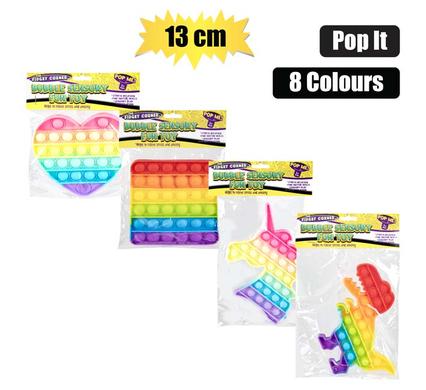NOVELTY SENSORY BUBBLE POPPING FUN 13cm