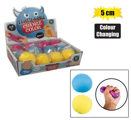 NOVELTY BALL COLOUR CHANGING 5cm