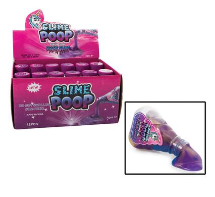 NOVELTY SLIME UNICORN POOP    EMOJI