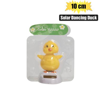 NOVELTY SOLAR DANCING DUCK 10cm