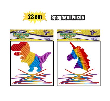 NOVELTY SENSORY SPAGHETTI PUZZLE 23cm