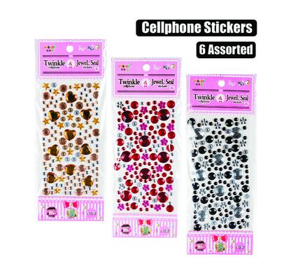 STICKERS CELL PHONE GEMS
