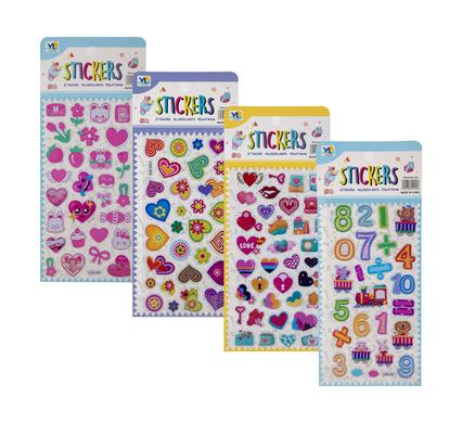 STICKER CRYSTAL ASSTD