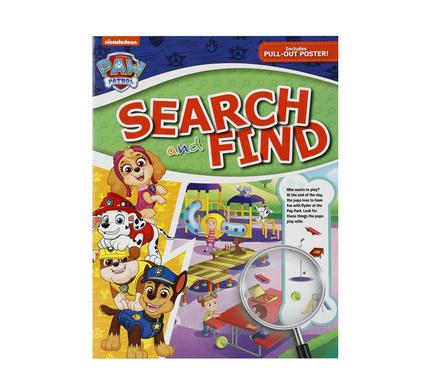 BOOK ACTIVITY PAW PATROL SEARCH & FIND