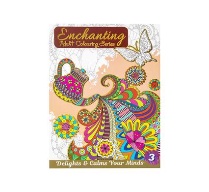 BOOK COLOURING ENCHANTING 3