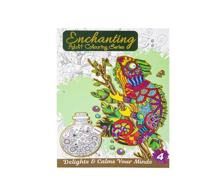 BOOK COLOURING ENCHANTING 4