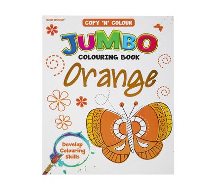 BOOK COLOURING COPY JUMBO ORANGE