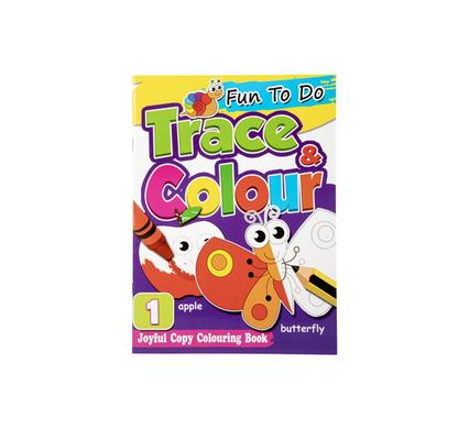 BOOK COLOURING AND TRACE 1