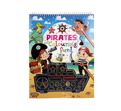 BOOK ACTIVITY WITH PAINT SET ASSTD