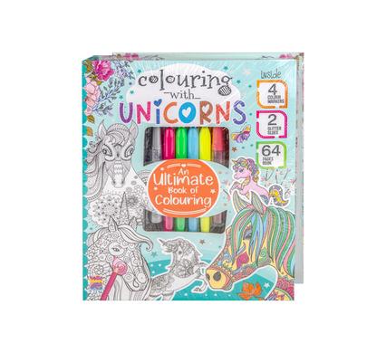 BOOK COLOURING UNICORT KIT