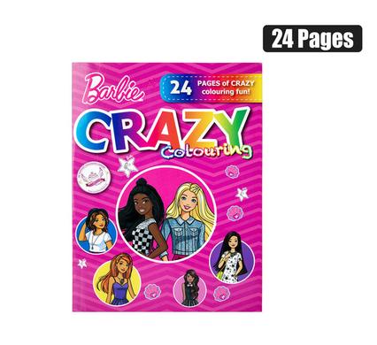BOOK COLOURING CRAZY BARBIE 24P