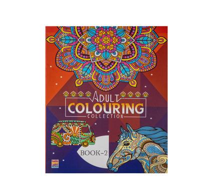 BOOK COLOURING ADULT COLLECTION ASSTD