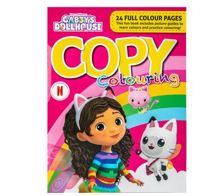 BOOK COLOURING GABBY'S DOLLHOUSE 24P