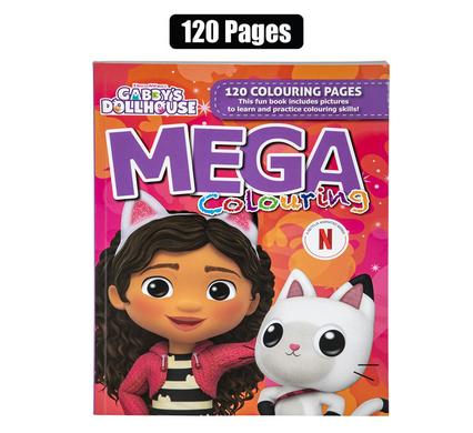 BOOK COLOURING MEGA GABBY'S 120P