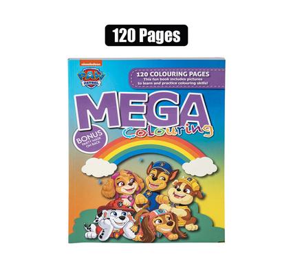 BOOK COLOURING MEGA PAW PATROL 120P